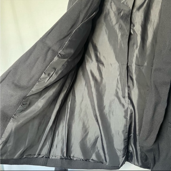 VTG RUSH blazer in gray textured jacquard size small - Picture 5 of 11